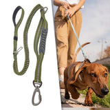 Maxbell Dog Seat Belt Dog Car Restraints Harness Seatbelt for Pets Shock Attenuation Green