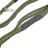 Maxbell Dog Seat Belt Dog Car Restraints Harness Seatbelt for Pets Shock Attenuation Green