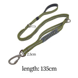 Maxbell Dog Seat Belt Dog Car Restraints Harness Seatbelt for Pets Shock Attenuation Green