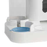 Maxbell 2 in 1 Automatic Pet Feeder Large Capacity Practical Cat Food Dog Water Bowl Blue