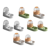 Maxbell Automatic Cat Food Dispenser Auto Cats Feeder for Puppy Small Medium Big Pet White