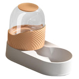 Maxbell Automatic Cat Food Dispenser Auto Cats Feeder for Puppy Small Medium Big Pet Orange