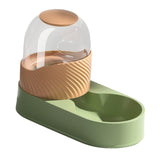 Maxbell Automatic Cat Food Dispenser Auto Cats Feeder for Puppy Small Medium Big Pet Green