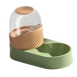 Maxbell Automatic Cat Food Dispenser Auto Cats Feeder for Puppy Small Medium Big Pet Green