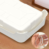 Maxbell Dog Toilet for Small and Medium Dogs Durable Pet Litter Pan Puppy Potty Tray White B