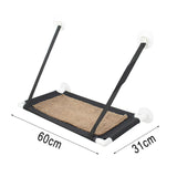 Maxbell Cat Window Perch Hammock Durable Cat Window Shelf for Kitty Kitten Small Cat Fleece