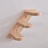 Maxbell Cat Climbing Shelf Wall Mounted Wooden Shelf for Indoor Cats Climbing Kitten 3 Steps
