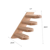 Maxbell Cat Climbing Shelf Wall Mounted Wooden Shelf for Indoor Cats Climbing Kitten 4 Steps