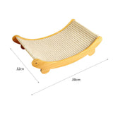 Maxbell Cat Scratcher Sleeping Couch Sofa for Indoor Cats Play Scratching Lounge Bed 39cmx32cm