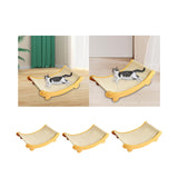 Maxbell Cat Scratcher Sleeping Couch Sofa for Indoor Cats Play Scratching Lounge Bed 39cmx32cm