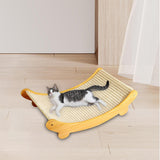 Maxbell Cat Scratcher Sleeping Couch Sofa for Indoor Cats Play Scratching Lounge Bed 39cmx32cm