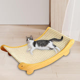 Maxbell Cat Scratcher Sleeping Couch Sofa for Indoor Cats Play Scratching Lounge Bed 61cmx32cm