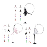 Maxbell Cat Teaser Toy Flexible Exerciser Handheld Teaser Toy for Prowl Jump  black