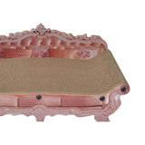 Maxbell Corrugated Cardboard Cat Scratcher Couch Bed for Indoor Cats Home Decoration