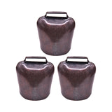 Maxbell 3 Pieces Dog Collar Bells Durable Wildlife Bell for Pet Small Animals Kitten Red Bronze