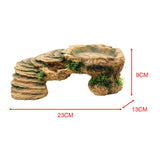 Maxbell Turtle Resting Basking Platform Climbing Shelf Reptile Habitat Climbing Ramp M