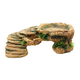 Maxbell Turtle Resting Basking Platform Climbing Shelf Reptile Habitat Climbing Ramp M