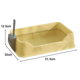 Maxbell Dog Toilet Training Potty Tray Pet Accessories Pan Other Pets Dog Toilet Yellow