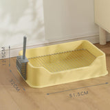 Maxbell Dog Toilet Training Potty Tray Pet Accessories Pan Other Pets Dog Toilet Yellow