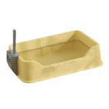 Maxbell Dog Toilet Training Potty Tray Pet Accessories Pan Other Pets Dog Toilet Yellow