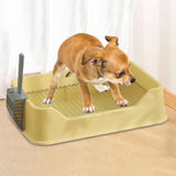 Maxbell Dog Toilet Training Potty Tray Pet Accessories Pan Other Pets Dog Toilet Yellow