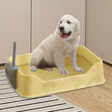 Maxbell Dog Toilet Training Potty Tray Pet Accessories Pan Other Pets Dog Toilet Yellow