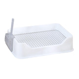 Maxbell Dog Toilet Training Potty Tray Pet Accessories Pan Other Pets Dog Toilet White