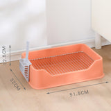 Maxbell Dog Toilet Training Potty Tray Pet Accessories Pan Other Pets Dog Toilet Orange
