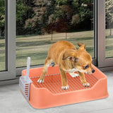 Maxbell Dog Toilet Training Potty Tray Pet Accessories Pan Other Pets Dog Toilet Orange