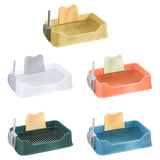 Maxbell Pet Dog Toilet Puppy Training Potty Tray Potty Pan Indoor Dog Potty Tray yellow