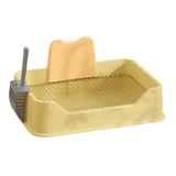 Maxbell Pet Dog Toilet Puppy Training Potty Tray Potty Pan Indoor Dog Potty Tray yellow