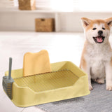 Maxbell Pet Dog Toilet Puppy Training Potty Tray Potty Pan Indoor Dog Potty Tray yellow