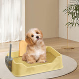 Maxbell Pet Dog Toilet Puppy Training Potty Tray Potty Pan Indoor Dog Potty Tray yellow