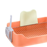 Maxbell Pet Dog Toilet Puppy Training Potty Tray Potty Pan Indoor Dog Potty Tray orange