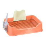 Maxbell Pet Dog Toilet Puppy Training Potty Tray Potty Pan Indoor Dog Potty Tray orange