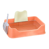 Maxbell Pet Dog Toilet Puppy Training Potty Tray Potty Pan Indoor Dog Potty Tray orange