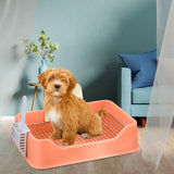 Maxbell Pet Dog Toilet Puppy Training Potty Tray Potty Pan Indoor Dog Potty Tray orange