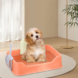 Maxbell Pet Dog Toilet Puppy Training Potty Tray Potty Pan Indoor Dog Potty Tray orange