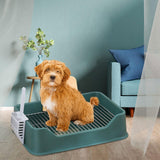 Maxbell Pet Dog Toilet Puppy Training Potty Tray Potty Pan Indoor Dog Potty Tray green