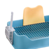 Maxbell Pet Dog Toilet Puppy Training Potty Tray Potty Pan Indoor Dog Potty Tray blue