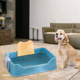 Maxbell Pet Dog Toilet Puppy Training Potty Tray Potty Pan Indoor Dog Potty Tray blue