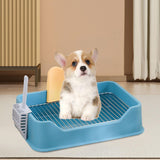 Maxbell Pet Dog Toilet Puppy Training Potty Tray Potty Pan Indoor Dog Potty Tray blue