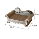 Maxbell Corrugated Cardboard Cat Lounge Bed Cat Scratching Board for Home Decoration