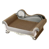 Maxbell Corrugated Cardboard Cat Lounge Bed Cat Scratching Board for Home Decoration