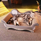 Maxbell Corrugated Cardboard Cat Lounge Bed Cat Scratching Board for Home Decoration