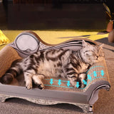 Maxbell Corrugated Cardboard Cat Lounge Bed Cat Scratching Board for Home Decoration