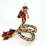 Maxbell Bird Rope Perch Bird Rope Parrot Climbing Rope for Budgies Lovebirds Conures 2m