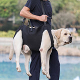 Maxbell Dog Carrier Pet Lifts Vest for Senior Dogs Joint Injuries up and Down Stairs M