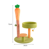 Maxbell Cat Scratcher Post Entertainment Interactive Rest Sturdy Cat Claw Scratcher