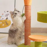 Maxbell Cat Scratcher Post Entertainment Interactive Rest Sturdy Cat Claw Scratcher